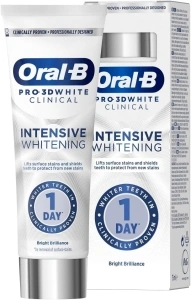 Oral-B Pro 3D White Clinical Bright Brilliance Toothpaste 75ml