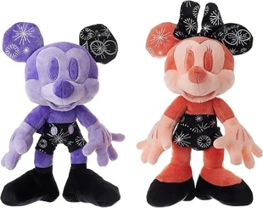 Simba 6315870126 - Disney 100 years, Mickey and Minnie Mouse, Amazon Exclusive Set 4, limited, 33cm plush figures, collector's item, special edition, gift box, Mickey Mouse, from 0 months