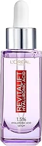 L'Oreal Paris Revitalift Filler [+Hyaluronic Acid] Serum, 1.5% Pure Concentrated Hyaluronic Acid Dropper Serum, 30ml