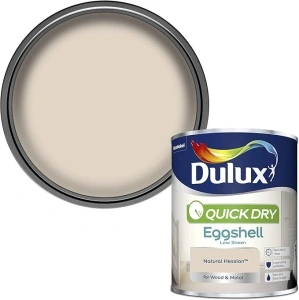 Dulux Quick Dry Eggshell Paint - Natural Hessian - 750ML