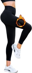 Walifrey Fleece Lined Leggings Women, High Waisted Thermal Leggings Women