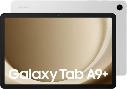 Samsung Galaxy Tab A9+ Android Tablet, 128GB Storage, Large Display, 3D Sound, Silver, 3 Year Manufacturer Extended Warranty (UK Version)