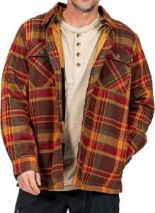 Legendary Whitetails Men's Maplewood Hooded Jacket Shirt Jacket