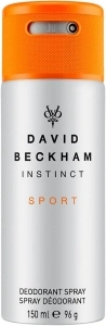 David Beckham Instinct Sport Deodorant Body Spray, 150 ml