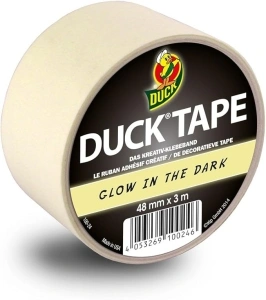 Duck Tape Glow in the dark, 48 MM x 3 M Green / Yellow, 100–24