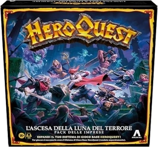 Avalon Hill, HeroQuest Rise of The Terror Moon Companies Pack to Play You Must Have The HeroQuest Base Game System Roleplay Game