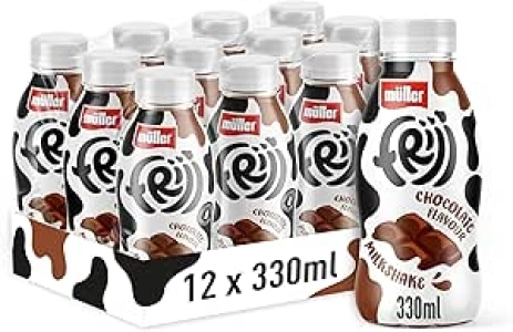 Muller FRijj Chocolate Milkshake 330ml (12 pack)