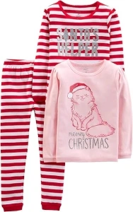 Simple Joys by Carter's Unisex Kid's Pajama Set (Pack of 3)