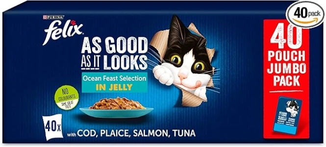 Felix As Good As It Looks Ocean Feasts Cat Food 40x100g