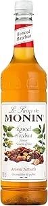 Monin Roasted Hazelnut Syrup - 1ltr Bottle