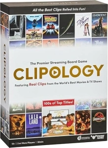 Spontuneous Clipology - The Premier Streaming Board Game Featuring Real Clips From The World's Best Movies & TV Shows,Multicolor,8 x 20 x 27 centimetres