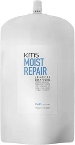 KMS MoistRepair Shampoo Pouch, 750ml for dry, damaged hair