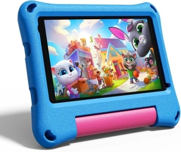 VASOUN Tablet for Kids 3-7 Android 13 Kids Tablet 7 inch for Toddler, Parental Control, Free Kids APP Pre-Installed 32GB GMS Certified WiFi Dual Camera with Eye Protection, Blue