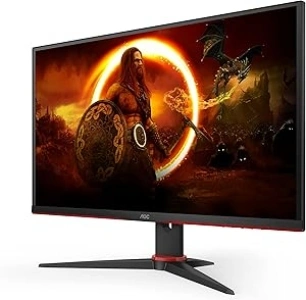 AOC Gaming Q27G2E - 27 INch QHD Monitor, 155Hz, 1ms MPRT, VA, FreeSync Premium, Shadow control, Low Input lag (2560 x 1440 @ 155Hz, 250 cd/m², HDMI 2.0 x 2, DisplayPort 1.2x1)