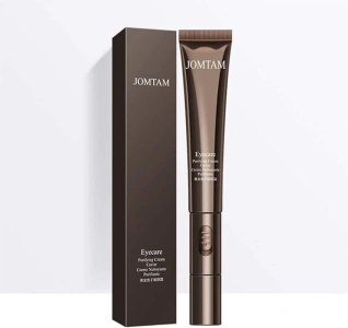 JOMTAM Eye Electro Vibro Purifying Cream Caviar Nettoyante Anti-Aging Removes Dark Circles Sodium Hyaluronate