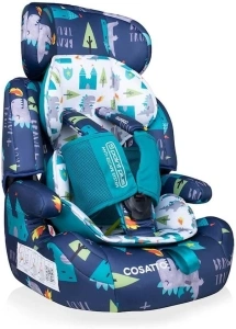 Cosatto Zoomi Car Seat - Group 1 2 3, 9-36 kg, 9 Months-12 Years, Side Impact Protection, Forward Facing (Dragon Kingdom)