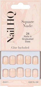 NAIL HQ Square Nude Nails