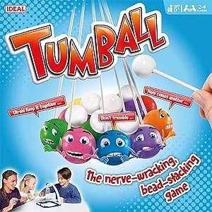 IDEAL | Tumball: The nerve-wracking, bead-stacking game!| Family Games | For 2-4 Players | Ages 5+