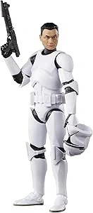 Star Wars Hasbro The Black Series Clone Trooper Phase I Attack Of The Clones Collectible Action Figure 6 Inch