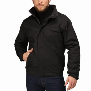 Regatta Professional Mens Dover Fleece Lined Bomber Jacket - Black - XXL