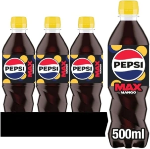 Pepsi Max Mango, 500ml (Pack of 12)