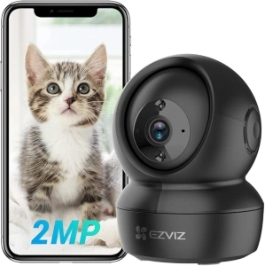 EZVIZ Indoor Security Camera Wireless with App, Alexa Google Control, 1080P, 360° Pan Tilt, Auto Tracking, Motion Detection, 10M Smart IR Night Vision, Two Way Audio, Alarm, Privacy Mode (CS-C6N)