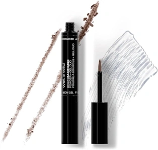 Wet n Wild Brow Duo, Eyebrow Gel Duo and Eyebrow Powder to Shape, Define and Fill Eyebrows, Neutral Brown Shade