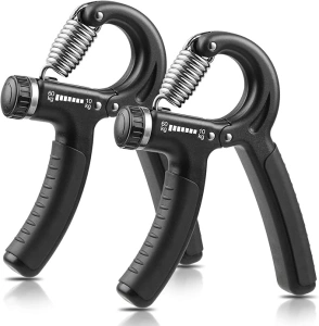 NIYIKOW 2 Pack Hand Grip Strengthener, Grip Strengthener, Forearm Strengthener, Adjustable Resistance 22-132Lbs (10-60kg), Perfect for Musicians Athletes and Hand Injury Recovery