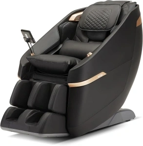 ROTAI Full Body Massage Chair,Zero Gravity Massage Chair for Home,Back Massagers for Pain Relief,Rocking Chair with Heat(Black)