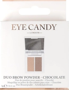 Eye Candy Duo Brow Powder - Chocolate