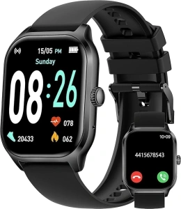 AcclaFit Smart Watch for Android iOS, 2.01