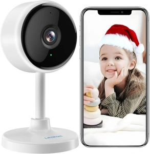 litokam Indoor Camera, Cameras for Home Security with Night Vision, 2K Indoor Security Camera, Pet Camera with Motion Detection, 2-Way Audio, WiFi Camera Home Camera Compatible with Alexa