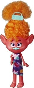 DreamWorks Trolls Stylin' DJ Suki Fashion Doll with Removable Dress and Hair Accessory, Inspired by Trolls World Tour, Girls 4 Years and Up