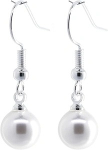 pewterhooter London Collection Pearl Earrings with Gift Box