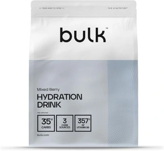 Bulk Hydration Powder, Sports Drink, Mixed Berry, 500 g, Packaging May Vary