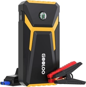 GOOLOO Jump Starter Power Pack Quick Charge in & out 2000A Peak Car Jump Starter 12V Car Battery Booster Jump Starter Emergency Portable Battery Jump Starters (up to 6.0L Gas and 4.0L Diesel)