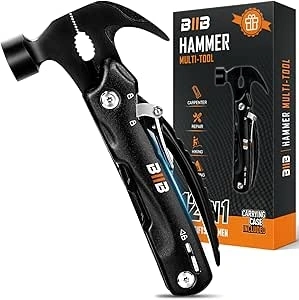 BIIB Gifts for Men, Multi Tool Mens Gifts for Dad Birthday Gifts for Men Who Have Everything, Gadgets for Men Camping Accessories, Christmas Gifts for Him Stocking Fillers for Men, Father s Day Gifts