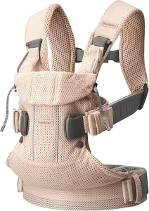 BabyBjörn Baby Carrier One Air, 3D Mesh, Pearly pink