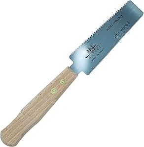 SUIZAN Japanese Flush Cut Saw Small Hand Saw 120mm Pull Saw for Hardwood and Softwood Woodworking Tools Trim Saw