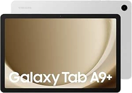 Samsung Galaxy Tab A9+ Android Tablet, 64GB Storage, Large Display, 3D Sound, Silver, 3 Year Manufacturer Extended Warranty (UK Version)