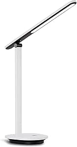 PHILIPS LED Ivory Desk Lamp [Warm to Cool White Light 2700-5000K - White] 5W - Charge with USB. for Home Indoor, Work, Study, Reading Lighting