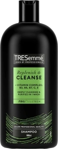 TRESemmé Replenish & Cleanse Shampoo with vitamin C, Fresh , 900 ml , Pack of 1