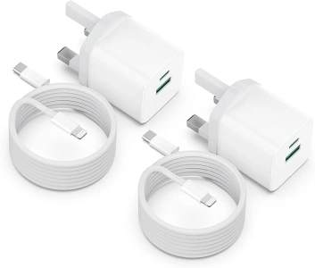 for iPhone 15 Charger [MFi Certified] 2Pack Tupneuf 25W USB C Fast Charger Power Adapter With 2Pack 2M Cable, PD Wall Charging Plug and 6.6FT Lead Cord for iPhone 14 13 12 11 Pro/Pro Max, iPad Pro