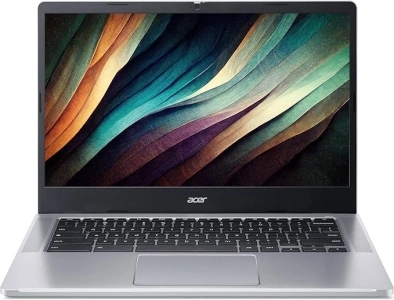 Acer Chromebook 314 CB314-4H Laptop - Intel Celeron N4500, 4GB, 128GB eMMC, Integrated Graphics, 14-inch Full HD Display, Google Chrome OS, Silver