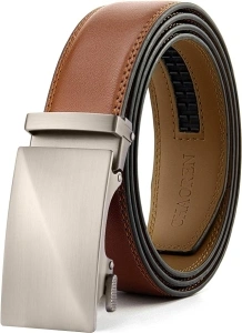 CHAOREN Belts for Men - Mens Belt Leather 1 3/8