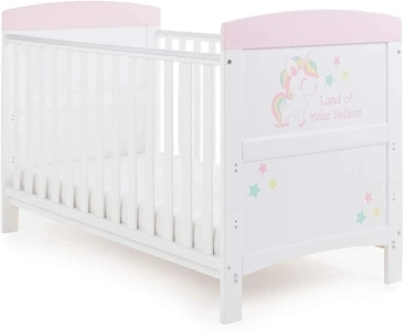 Obaby Grace Inspire Cot Bed - Unicorn