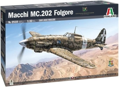 Italeri 2518 Macchi MC.202 Folgore 1:32 Model Kit