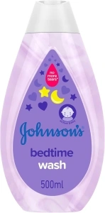 JOHNSON'S Bedtime Wash – Gentle and Mild for Delicate Skin and Everyday Use – NaturalCalm Aromas, 500 millilitre