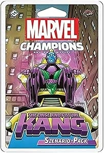 Fantasy Flight Games, Marvel Champions: LCG - The Once and Future Kang, Scenario Expansion, Expert Game, Card Game, 1-4 Players, Ages 14+, 60+ Minutes, German