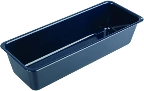 Dr.Oetker Bread baking tin Back-Liebe 35 cm in black, Enamel, 35 x 11 x 7 cm